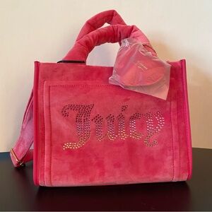Juicy Couture Cross Body Bag Pink Hey Big Spender